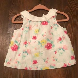 Janie and Jack Flowery blouse